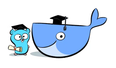 La mascotte de Docker et du langage de programmation GO