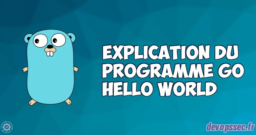 Explication pas à pas du programme GO hello world